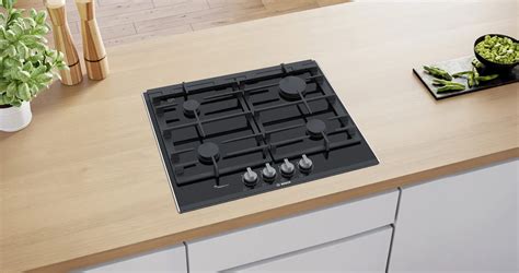 Bosch Cm Series Black Ceramic Glass Cooktop With Flameselect