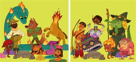 Folklore for Kids on Behance