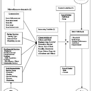 PDF Conceptual Framework The Role Of Microfinance On The Wellbeing