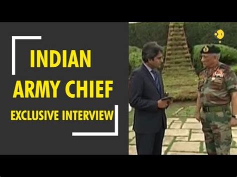 Exclusive Interview Of Indian Army Chief Bipin Rawat With Wion Editor