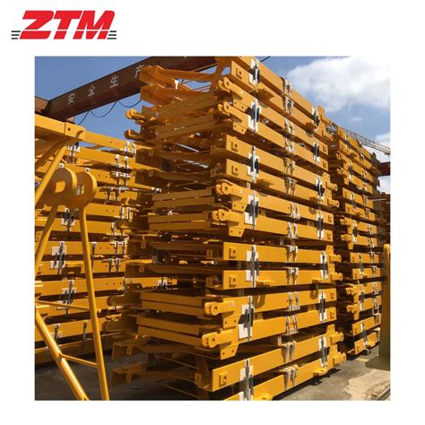 Standard Mast Section For Tower Crane L A Spare Parts China Tower