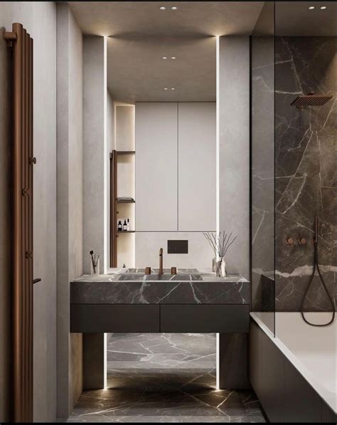 Раковина широкая и камень. Зеркало слишком большое и нет ящика под ...