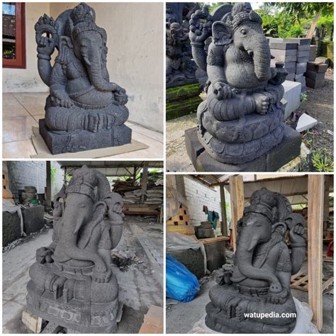 Jual Patung Ganesha Muntilan Batu Candi Watupedia Stone Art