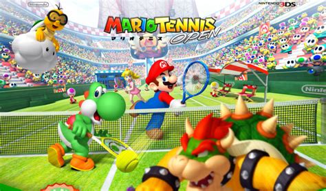 Japanese Mario Tennis Open website open, details