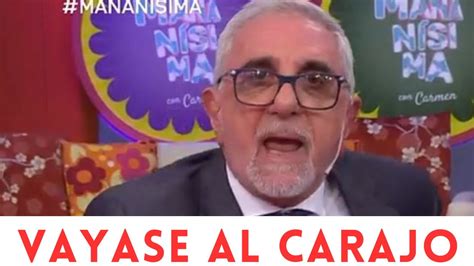 Ricardo Canaletti Estalla En Vivo Y Lo Expulsan Del Aire En Medio Del