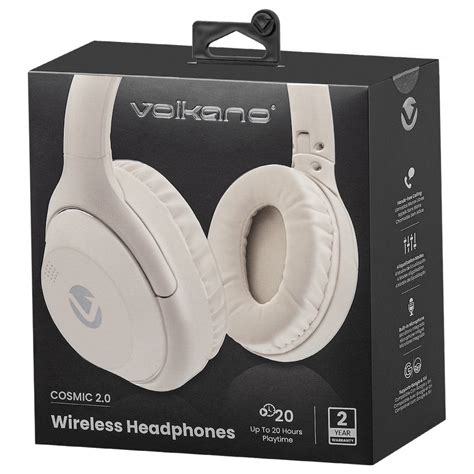 Volkano Cosmic Series Bluetooth Headphone Nude Volkano