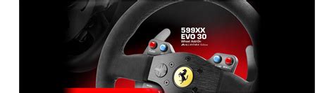 Thrustmaster T Ferrari Integral Racing Wheel Alcantara Edition The