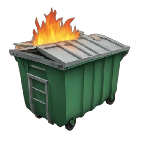 Dumpster Fire Ai Emoji Generator