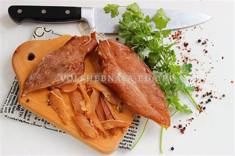 Вяленая куриная грудка | Волшебная Eда.ру
