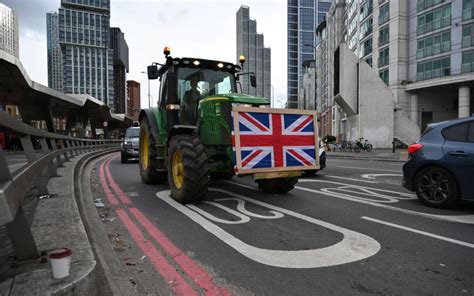 Tractors Bring Rush Hour Chaos To London As Farmers Stage Protest