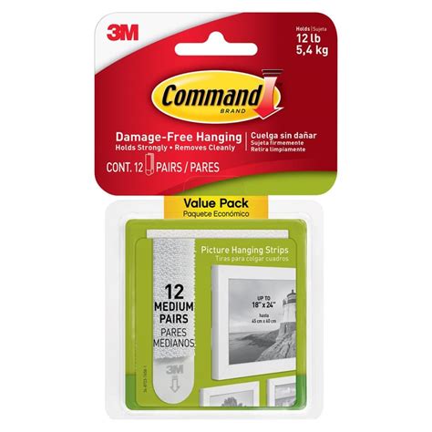 Tiras Command M Para Colgar Cuadros Grandes Value Pack Sodimac Per