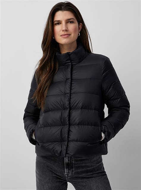 La Veste Matelassée Courte Compressible Contemporaine Matelassés Et Duvets Pour Femme