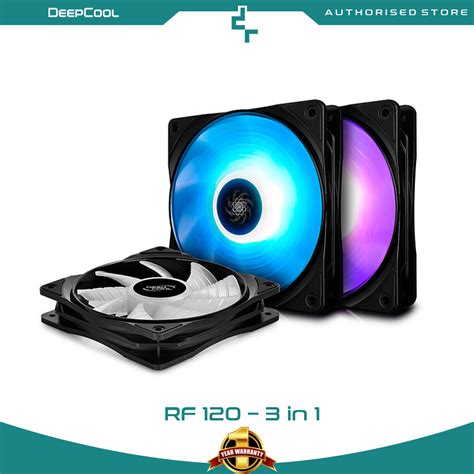 DEEPCOOL CASE FAN RGB RF 120 3 IN 1 DP FRGB RF120 3C Lazada PH