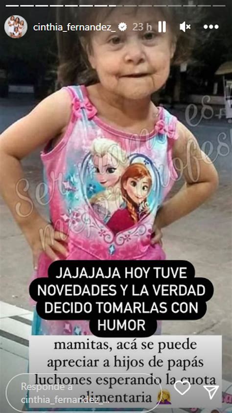 Cinthia Fernández Se Burló De Matías Defederico Con Un Irónico Meme Por