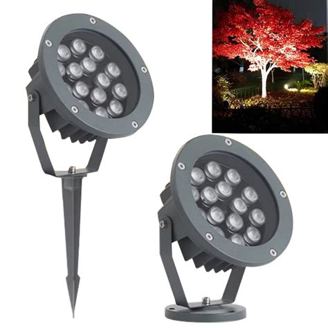 12W 18W LED Garden Lights Outdoor LED Waterprof Lawn Lamp AC85 265V 12V