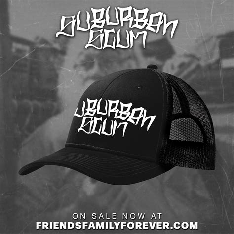 Suburban Scum - Trucker Hat – Friends Family Forever
