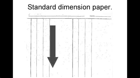 Standard Dimension Paper - YouTube