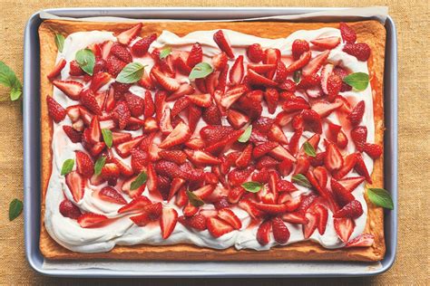 Shortcakes Live Up To Their Name But This Simple Sheet Pan Strawberry