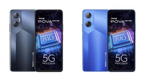 Tecno Pova Neo 5g Introduced With A Dimensity 810 Soc