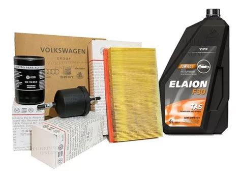 Kit Filtros Original Aceite F30 10w40 Vw Gol Power 1 6