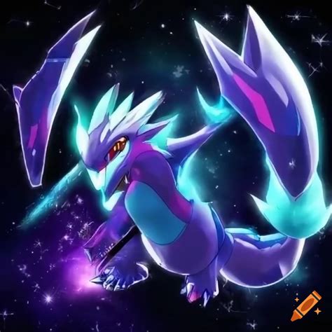 Powerful Cosmic Dragon Pokemon