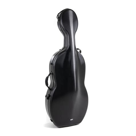 Gewa Pure Polycarbonate Cello Case With Wheels Black Gear Music