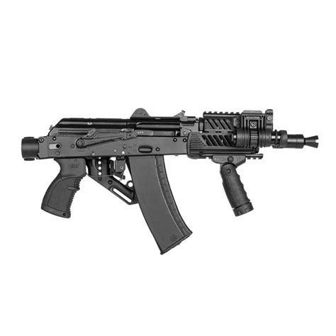 FAB Defense AKS 74U Krinkov Tactical Folding Stock W Cheek Rest