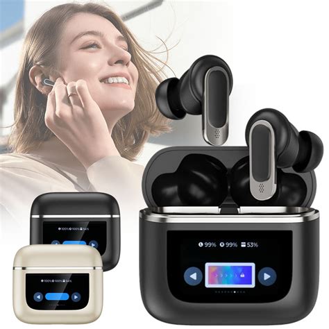 Bluetooth Translation Headphones, Noise Reducing, Full-color Display