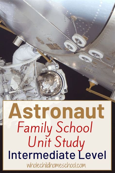 Astronaut Family School Unit Study | Study unit, Homeschool lesson ...