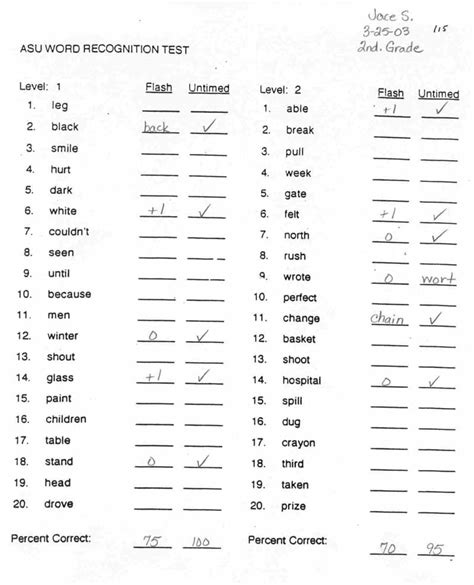 Grade 2 Printable Reading Assessment