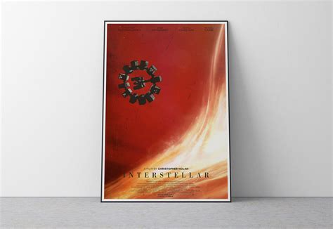 Interstellar Poster Interstellar By Christopher Nolan Wall Art ...