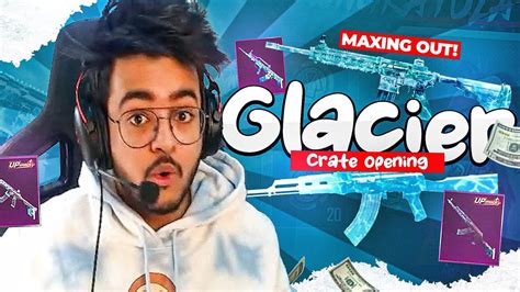 Maxing Out M416 Glacier ️ Glacier Akm M416 Opening🎁 Youtube