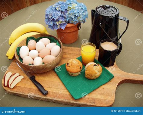 Farm Fresh Breakfast Stock Image Image Of Table Slices 2716471