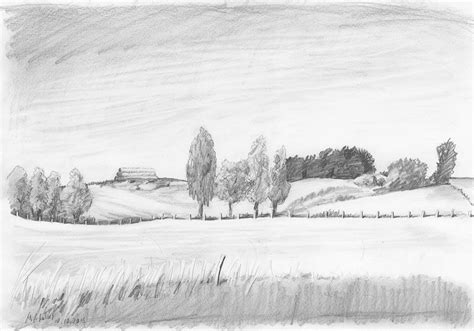 Pencil Drawing Pictures Easy Pencil Drawings Landscape Pencil