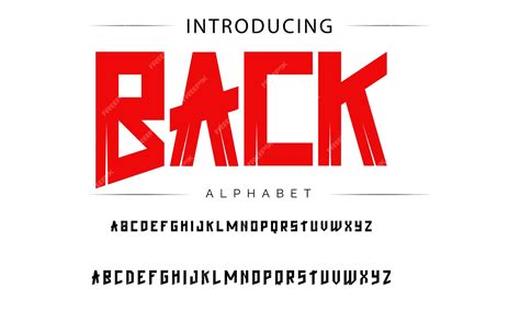 Premium Vector Sport Modern Italic Alphabet Font Typography Urban