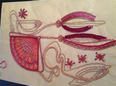 Broderie De Luneville R Alis E Par Manuel Rodriguez Beaded Embroidery