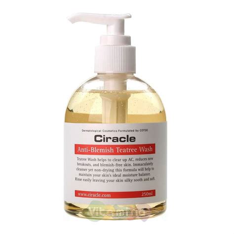 Ciracle Средство для умывания Ciracle Anti Blemish Teatree Wash, 250 мл ...