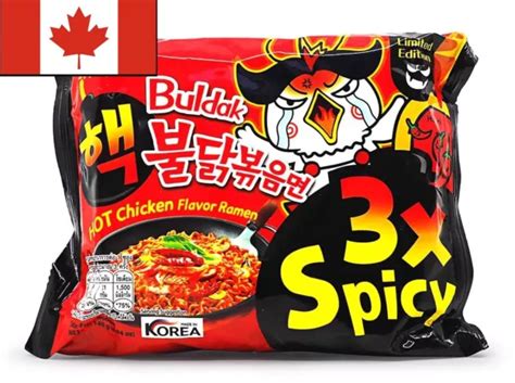 SAMYANG HOT CHICKEN Flavor Ramen Korean Instant Noodles BULDAK HOT SPICY X PicClick UK