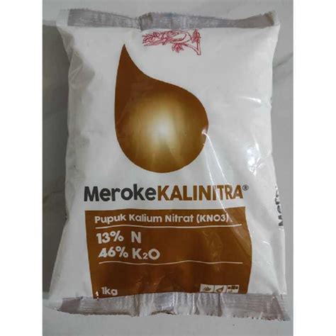 Jual Pupuk Meroke Kalinitra Kg Kemasan Asli Pabrik Kalium Nitrat Kno