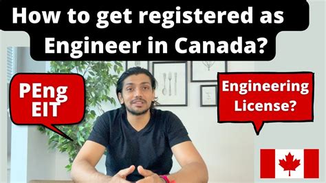 How To Get Registered As An Engineer In Canada Peng Vs Eit Step By