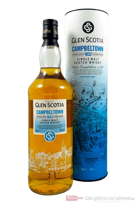 Glen Scotia Campeltown 1832 Single Malt Scotch Whisky 10l Flasche