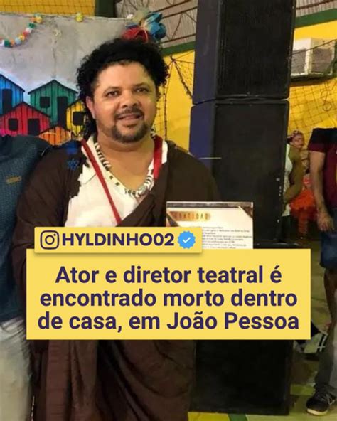 O Ator E Diretor Teatral Vladimir Santiago Foi Encontrado Morto Nesta