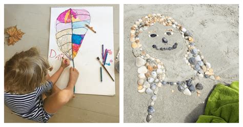 Nature Art for Kids :: 33 Nature Art Activities to Try