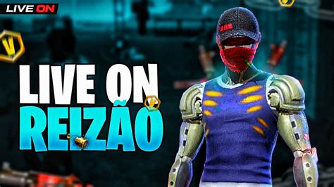 FREE FIRE AO VIVO NOVA TEMPORADA RANQUEADA T28 JOGANDO