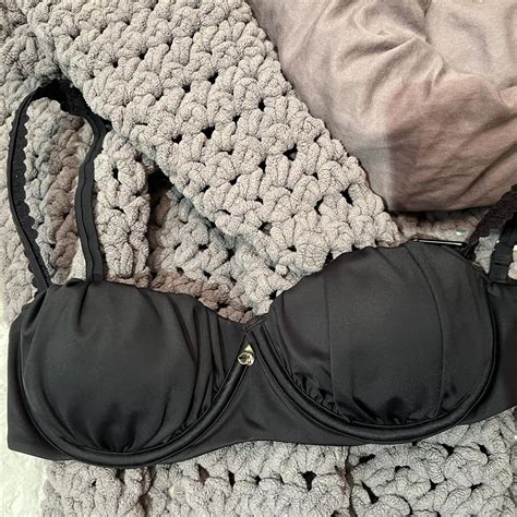 Brand New 437 Swimwear Size Small Nwot Noire Bikini Depop