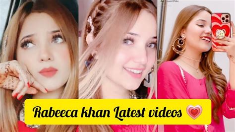 Rabeeca Khan New Latest Tiktok Snack Videos 😍 Noorentertainment