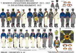 Tafel 184 Königreich Preußen 7 Reserve Infanterie Regiment 1813 1815