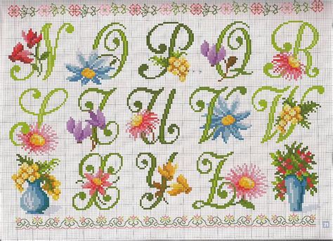 Gallery ru Фото 21 Alfabeti Mosca Cross stitch alphabet