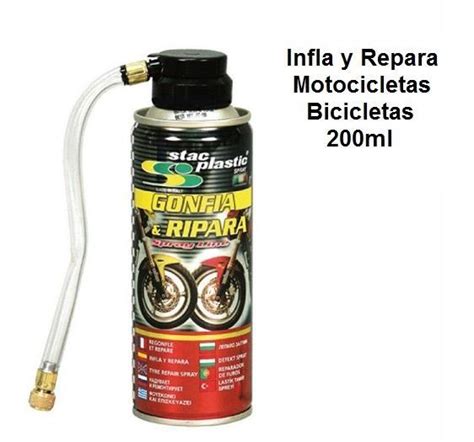 Spray Antipinchazos Infla y repara neumáticos pinchados