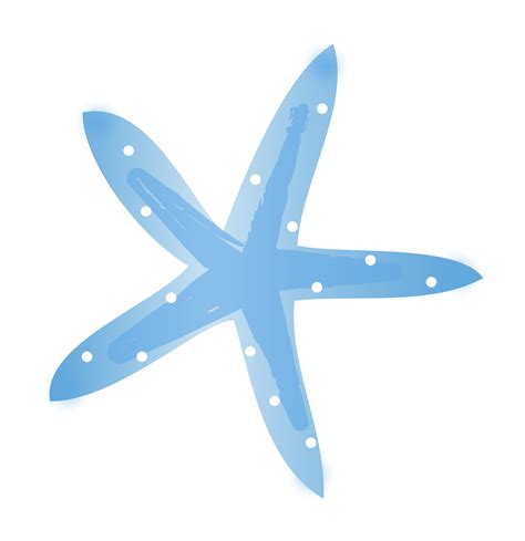 Blue Starfish Cliparts Vibrant And Versatile Sea Inspired Graphics